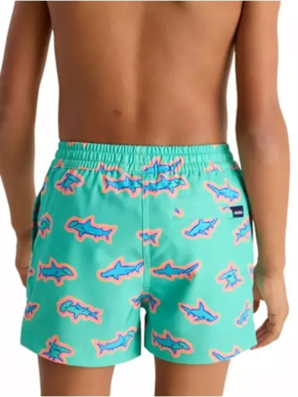 NWT Chubbies Boys' Shorter Classic Lined Swim Trunks in apex swimmers Sz XL